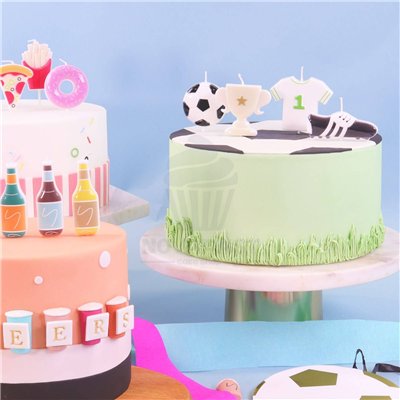Velas de Futebol PME - Conjunto com 4 unidades