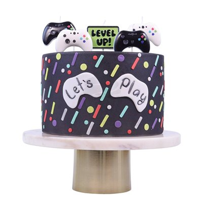 Gamer Candles PME: Decorate your cake with unique style!