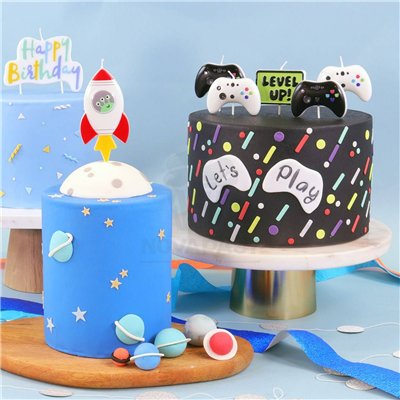 Gamer Candles PME: Decorate your cake with unique style!