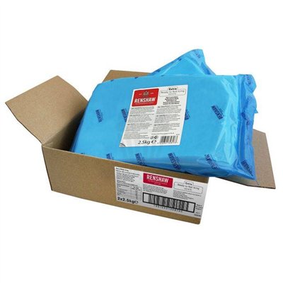 "Fondant Blanco Renshaw Rolled Extra - Caja 5 KG para Repostería"