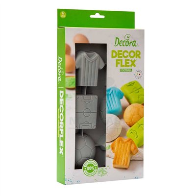 Moule en silicone Football Space 30x17 cm - Décoration parfaite