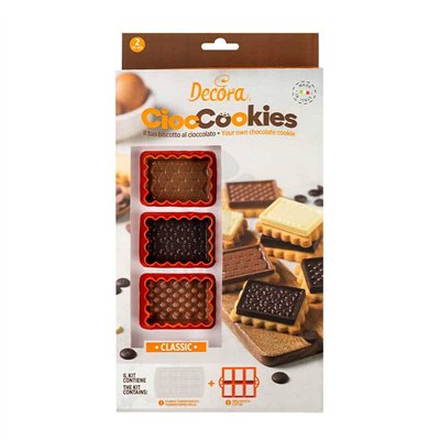 Create perfect cookies with DECORA SET 2 CLASSIC COOKIE CUTTERS