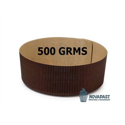 Moules en papier 16xH5 cm - Set de 55 pour pâtisserie