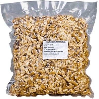 Vacuum-sealed walnut quarters (1 kg) - Freshness guaranteed