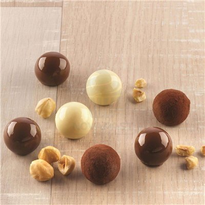 Molde Silikomart Choco Tartufino: Elegancia en cada bocado
