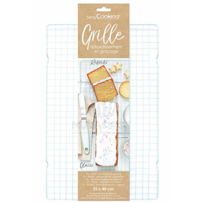 Rejilla de Resfriamento ScrapCooking 25x40 cm