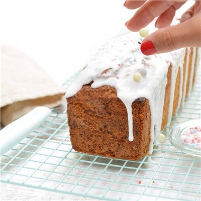 Reposez vos délices sur la grille ScrapCooking 25x40 cm.