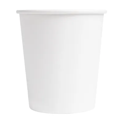 "Vaso de Café Blanco 180ml, Ø7,2/5,3x7cm - Paquete de 50 Unidades"