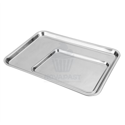 Bandeja Expositora Inox 31x24 cm: Elegância e Durabilidade