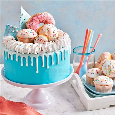 Glacê Branco FunCakes 1kg: Perfeito para Coberturas!