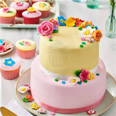 Mystic Turquoise Funcakes Fondant - 250g of Creativity