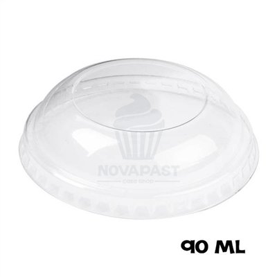Couvercles pour tasses à glace 90 ml (100 unités)