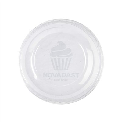 Tampas para Tarrina de Sorvete 120ml (Pacote 100)