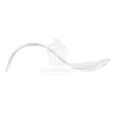 Cucharas Degustação Transparente 13cm - Elegância e Praticidade