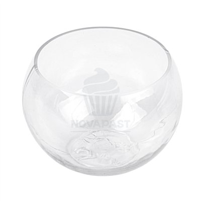 Set de 5 verres sphériques 75 ml pour desserts élégants