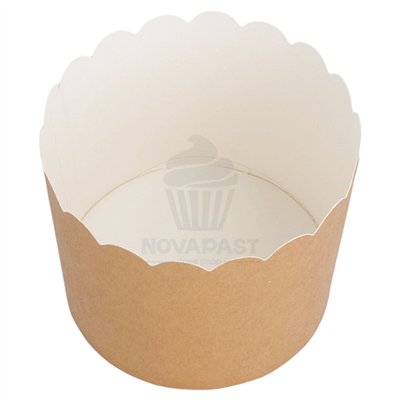 Caissettes à muffins kraft marron Ø 6x5,5 cm - Lot de 100