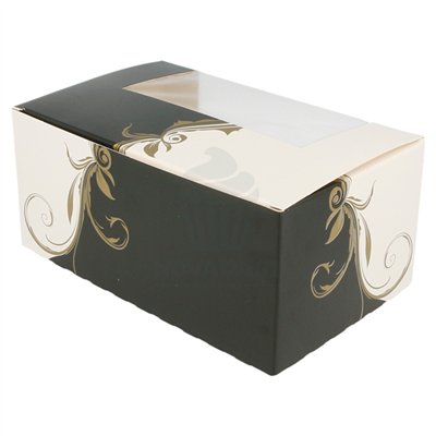 Caixa de Pastelaria com Janela July Maxi 18x11x8 cm