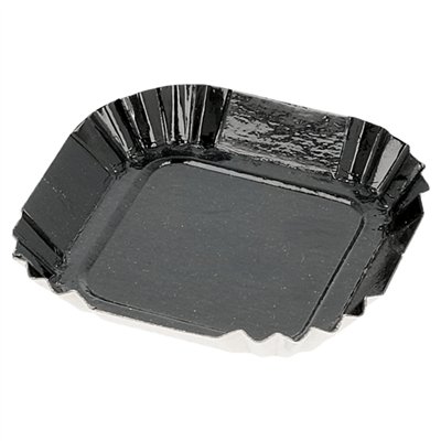 GDP 100 Mini Square Black Dishes 5.5x5.5 cm Elegance