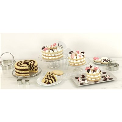 PME Set of 19 Circular Cutters: Precision in Stainless Steel.