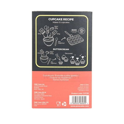 Decoração de Halloween: 24 Cápsulas + 24 Toppers PME