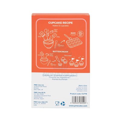 "Set PME de 24 Cápsulas y Toppers para Cumpleaños Feliz"