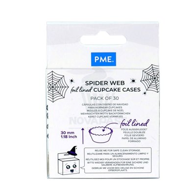 Capsules Araignée Noir/Blanc PME - Set de 30 pièces