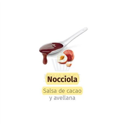 Délicieuse sauce dip noisette noire - ECCO 1,1 kg