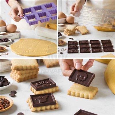 "Set de Decoración Halloween: 2 Piezas para Galletas Únicas"