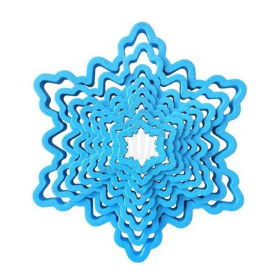DECORA Set of 8 Giant Blue Frozen Cutters: Create Magic!