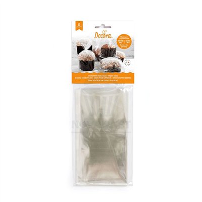 Transparent Cellophane Bags 10x20 cm - Pack of 100