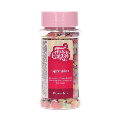 Decorate your desserts with FunCakes Sprinkle Flowers 60g