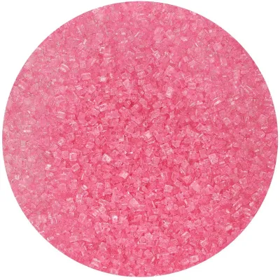 "FunCakes Cristales de Azúcar Rosas: Dulzura y Color en tus Postres (80 gr)"