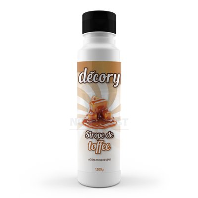 Délice Toffee : Sirope Gourmand 1,2 kg Decory