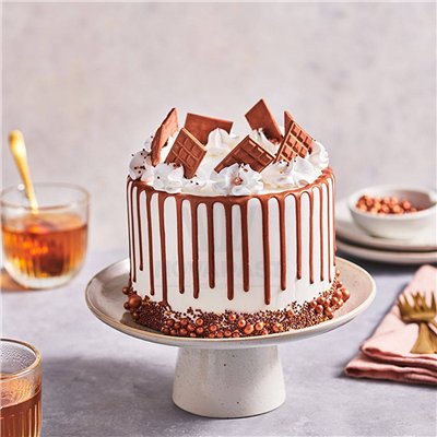 Décoration élégante : Choco Drip Bronze 180g FunCakes