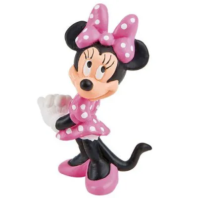 "Figura Original de Minnie Mouse Disney: Detalle Dulce para Amantes de la Repostería"