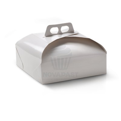 "Compra Caja Tarta Milano Blanca Natural 31x31 CMS - Calidad Superior"