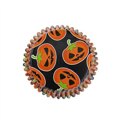 Capsulas de Papel Alumínio Halloween - Abóboras PME