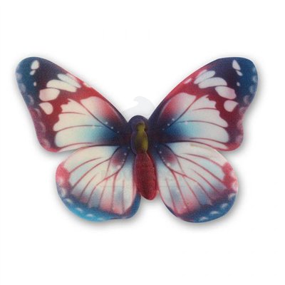 Sugar Butterflies: 6 Colors in a Box of 16 Units