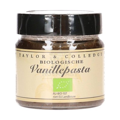 Pâte de vanille bio Taylor & Colledge 65g