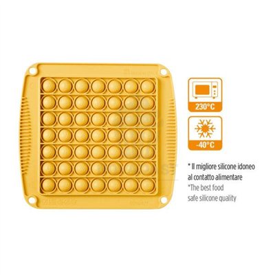 Molde de Silicone Decorpop Quadrado 19x17 cm