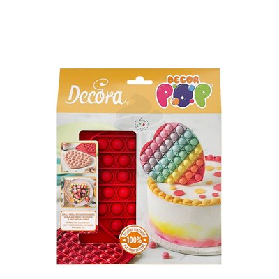 Moule Silicone Cœur 19x17 cm - Décorations Gourmandes