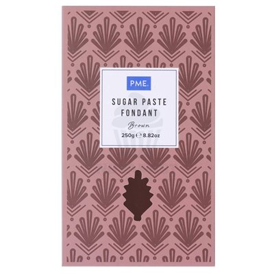 Fondant Marrom PME 250g: Perfeito para Decoração!
