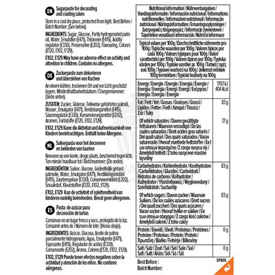 Fondant Orange PME 250g - Idéal pour vos créations sucrées