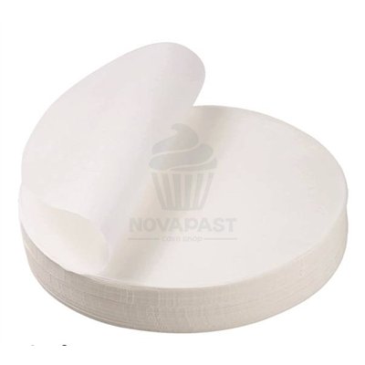 Discos de Papel Siliconados 18 cm - Paquete de 500 Unidades