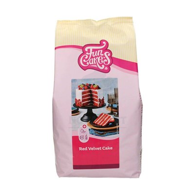 Mistura Red Velvet Funcakes - Saco 4kg para Delícias!