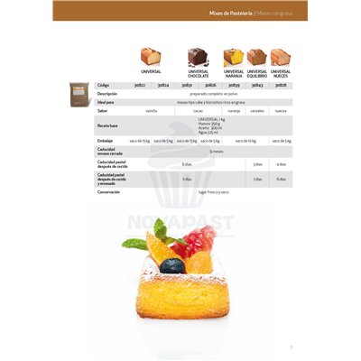 Préparation Universelle Chocolat - Sac 5 kg