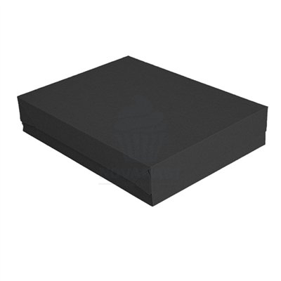 Coffret Catering Noir 25x34 cm - Élégance et Praticité