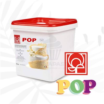 Fondant Modecor POP White 5 Kg - Ideal for Pastry