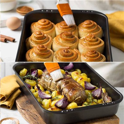 "Molde Rectangular Decora Bake&Cook 41x26x6: Perfecto para Repostería"