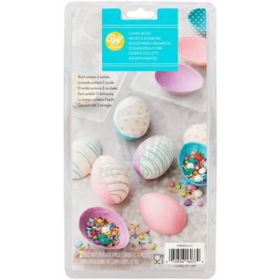 Molde Wilton 3D para Ovos de Páscoa em PVC